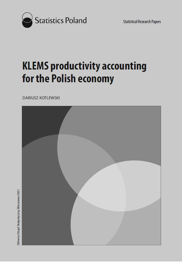 Cover - KLEMS productivity accounting for the Polish economy