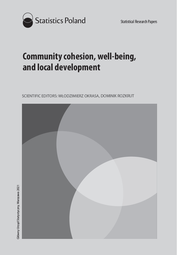 Cover - Community cohesion, well-being, and local development
